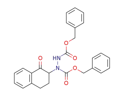 dibenzyl N-(1,2,3,4-tetrahydro-1-oxonaphthalen-2-yl)-N,N'-hydrazinedicarboxylate