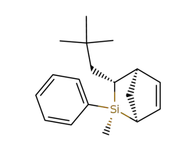 (1S,2R,3R,4R)-3-(2,2-Dimethyl-propyl)-2-methyl-2-phenyl-2-sila-bicyclo[2.2.1]hept-5-ene