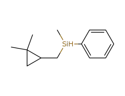2-(2,2-dimethylcyclopropyl)-1-phenyl-1-methylsilaethane