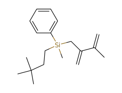 (3,3-Dimethyl-butyl)-methyl-(3-methyl-2-methylene-but-3-enyl)-phenyl-silane