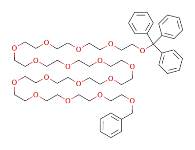 hexadecaethylene glycol benzyl trityl ether