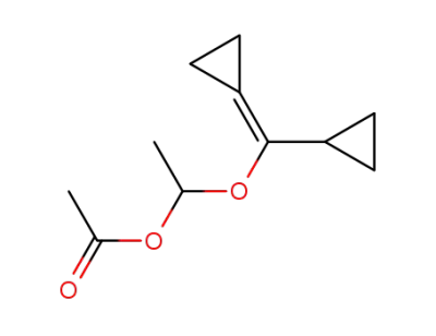 1-acetoxyethyl cyclopropylidenecyclopropylmethyl ether