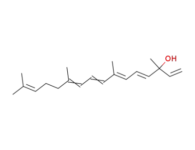 (4E,6E,8E,10E)-3,7,11,15-Tetramethyl-hexadeca-1,4,6,8,10,14-hexaen-3-ol