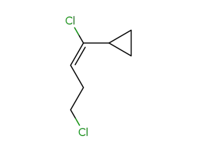 (E)-1,4-dichloro-1-cyclopropyl-1-butene
